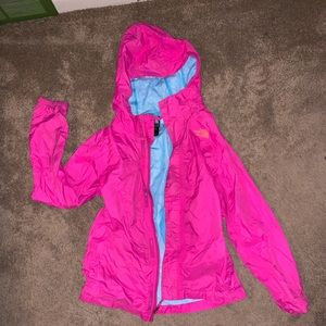 Children’s Northface rain coat